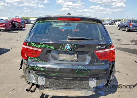 2012 BMW X3 xDrive28I из США, поврежденный, VIN 5UXWX5C55CL723368